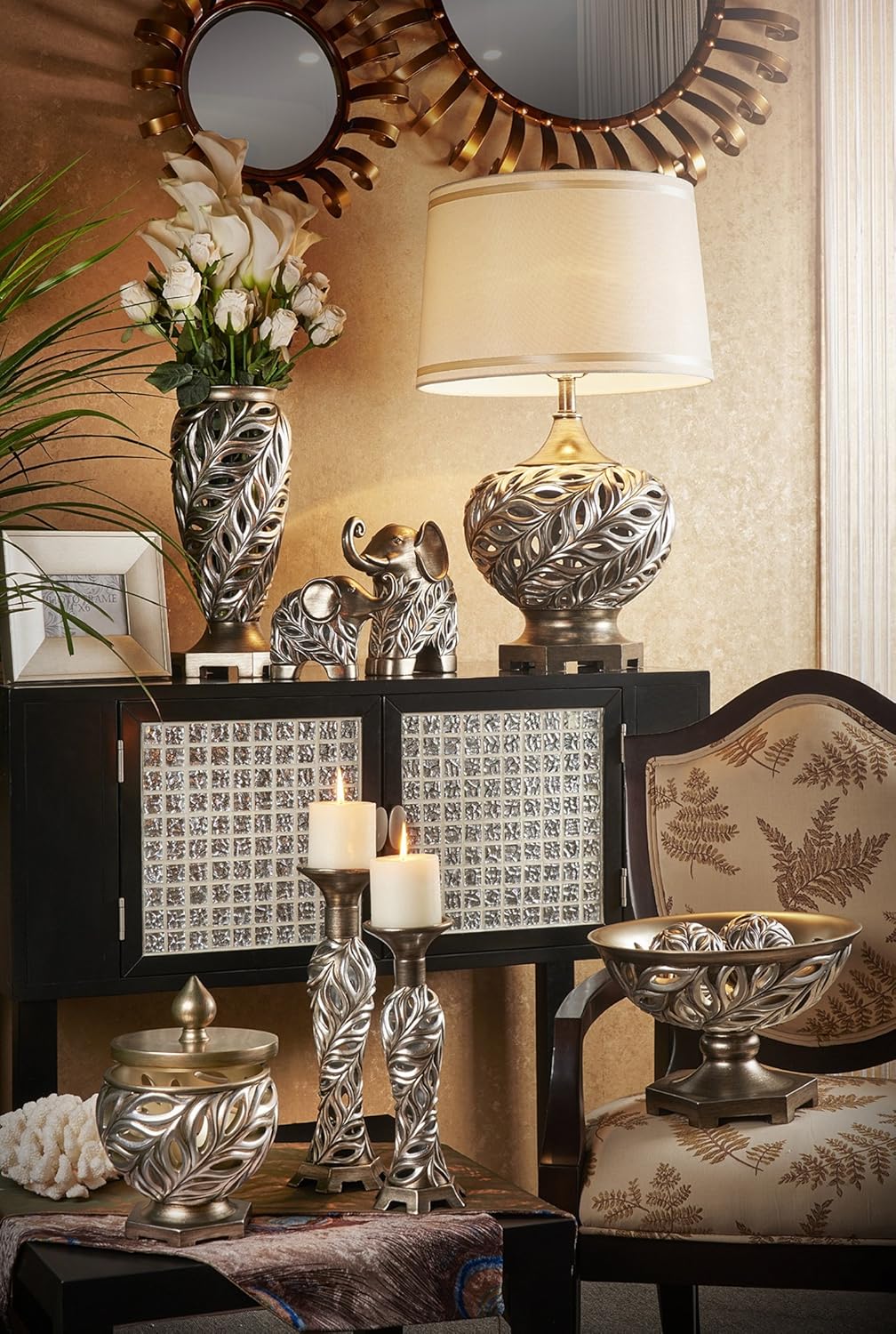 マイセンブリュール伯爵のスワンフォームスワンと鷺 小物入れ 箱付き